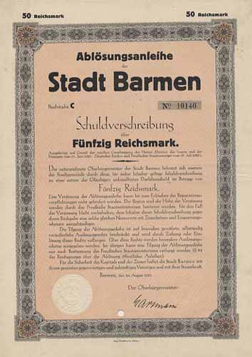 Stadt Barmen