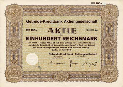 Getreide-Kreditbank