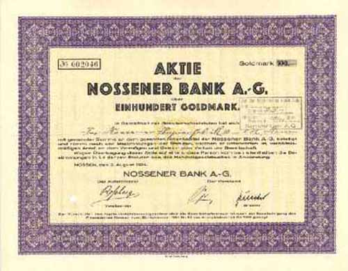 Nossener Bank