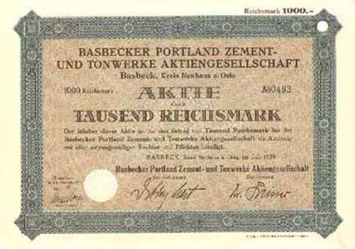 Basbecker Portland Zement- und Tonwerke