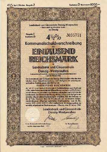 Landesbank und Girozentrale Danzig-Westpreußen