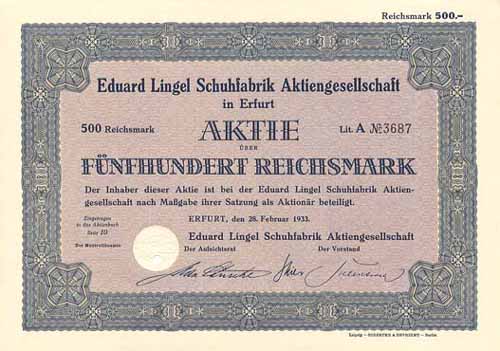 Eduard Lingel Schuhfabrik