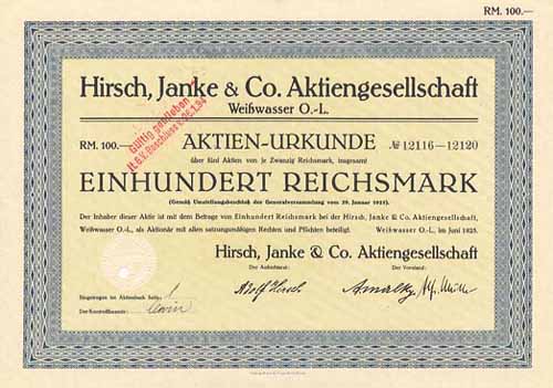 Hirsch, Janke & Co.