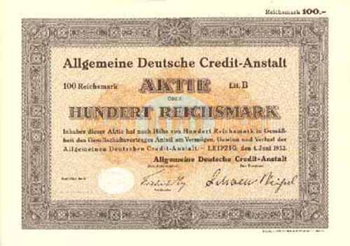 Allgemeine Deutsche Credit-Anstalt