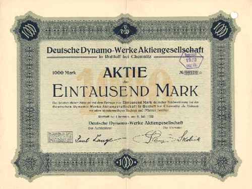 Degussa Deutsche Gold Silber Scheideanstalt Frankfurt histor Aktie 1942 Evonik 