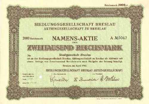 Siedlungsgesellschaft Breslau