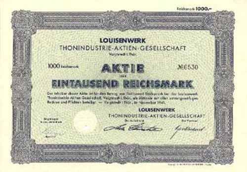 Louisenwerk Thonindustrie-AG