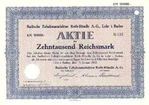 Badische Tabakmanufaktur Roth-Hndle