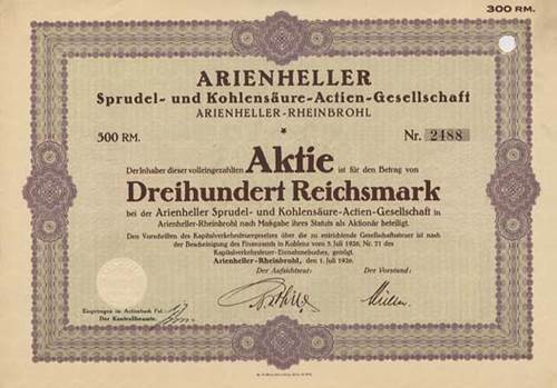 Arienheller Sprudel- und Kohlensure-AG