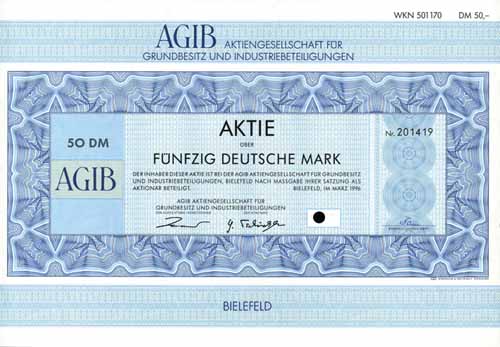 AGIB AG fr Grundbesitz und Industriebeteiligungen