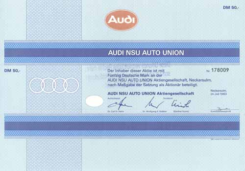 Audi NSU Auto Union