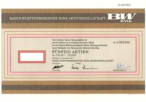 Baden-Wrttembergische Bank