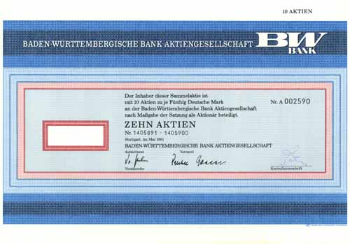 Baden-Wrttembergische Bank