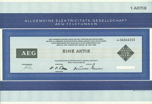 Allgemeine Elektricitts-Gesellschaft AEG-Telefunken