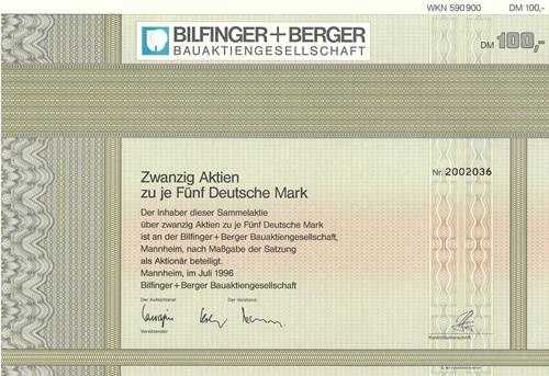 Bilfinger + Berger