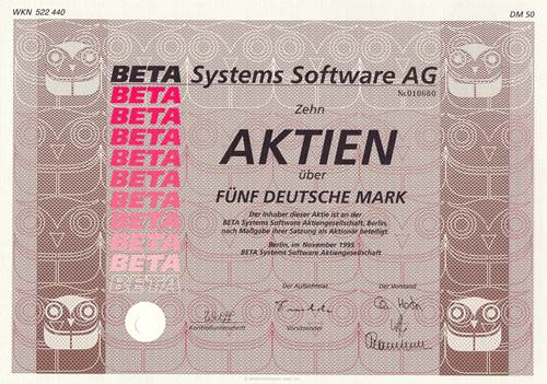 BETA Systems Software