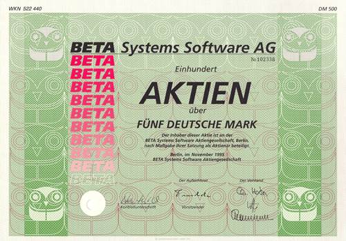 BETA Systems Software