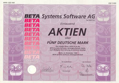 BETA Systems Software