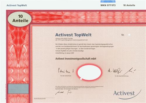 Activest Investmentgesellschaft mbH