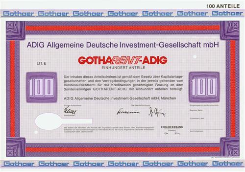 ADIG Allgemeine Deutsche Investment-Gesellschaft mbH