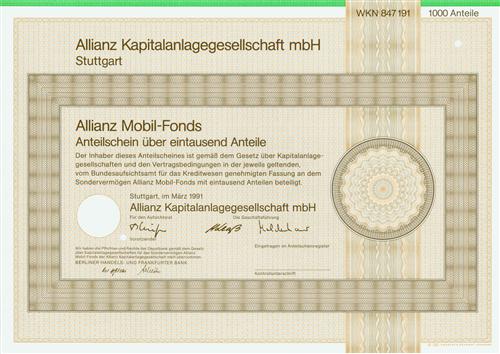 Allianz Kapitalanlagegesellschaft mbH