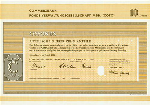 Commerzbank Fonds-Verwaltungsgesellschaft mbH (COFO)
