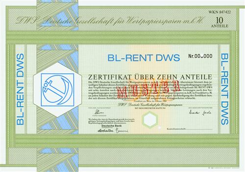 DWS Deutsche Gesellschaft fr Wertpapiersparen mbH