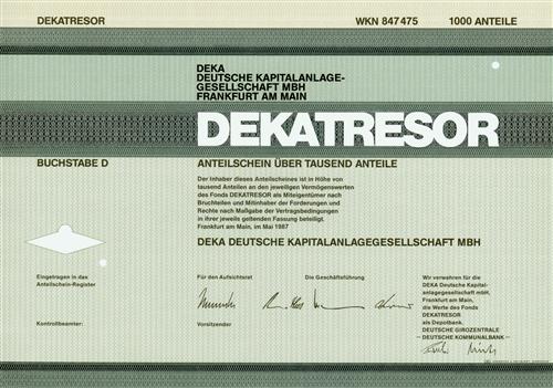 DEKA Deutsche Kapitalanlagegesellschaft mbH
