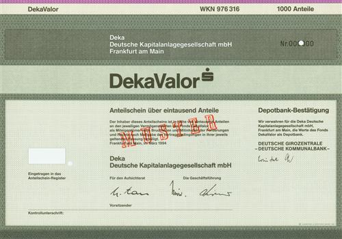 DEKA Deutsche Kapitalanlagegesellschaft mbH