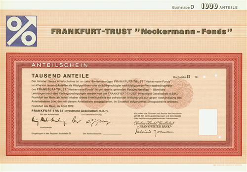 FRANKFURTER-TRUST Investment-Gesellschaft mbH