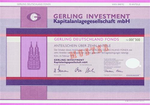 GERLING INVESTMENT Kapitalanlagegesellschaft mbH