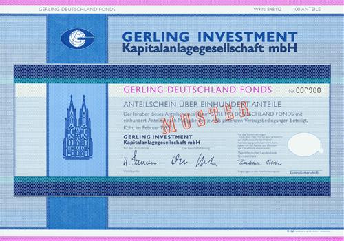 GERLING INVESTMENT Kapitalanlagegesellschaft mbH