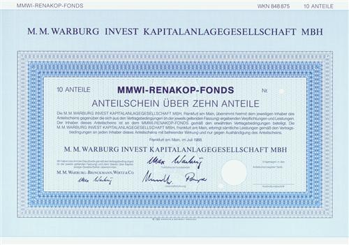 M.M.Warburg Invest Kapitalanlagegesellschaft mbh