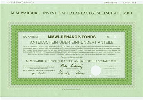 M.M.Warburg Invest Kapitalanlagegesellschaft mbh