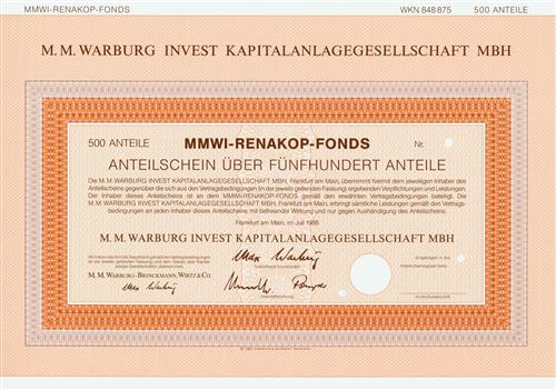 M.M.Warburg Invest Kapitalanlagegesellschaft mbh