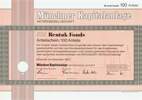 Mnchner Kapitalanlage Aktiengesellschaft