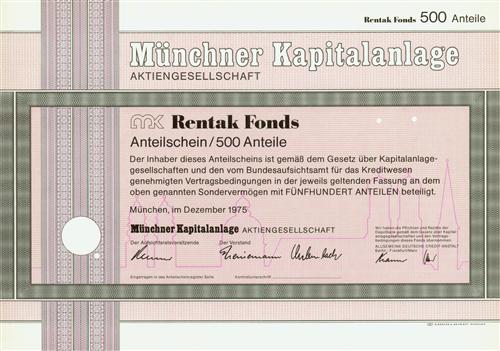 Mnchner Kapitalanlage Aktiengesellschaft