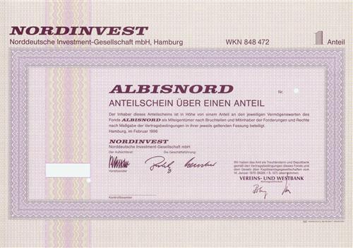 NORDINVEST Norddeutsche Investment-Gesellschaft mbH