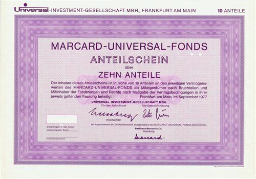 Universal-INVESTMENT-GESELLSCHAFT MBH