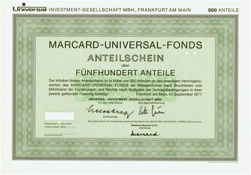 Universal-INVESTMENT-GESELLSCHAFT MBH