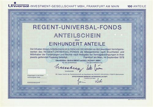 Universal-INVESTMENT-GESELLSCHAFT MBH