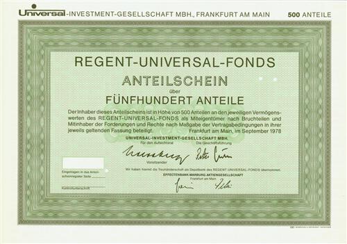 Universal-INVESTMENT-GESELLSCHAFT MBH