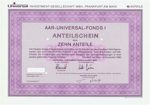 Universal-INVESTMENT-GESELLSCHAFT MBH