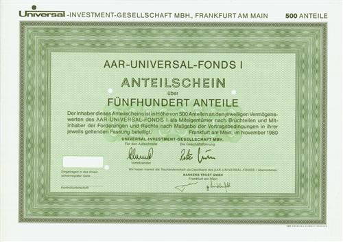 Universal-INVESTMENT-GESELLSCHAFT MBH