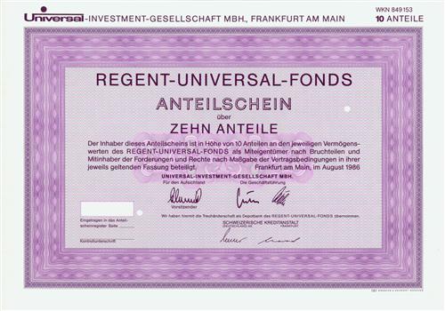 Universal-INVESTMENT-GESELLSCHAFT MBH