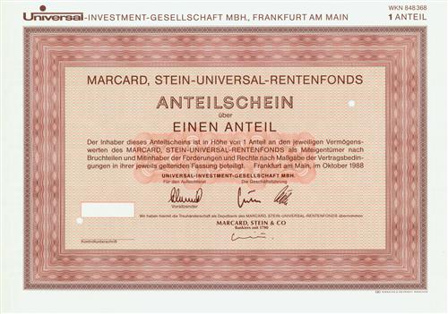 Universal-INVESTMENT-GESELLSCHAFT MBH