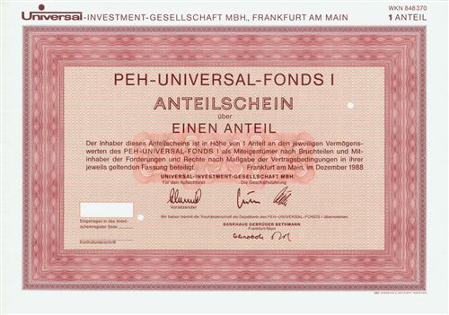 Universal-INVESTMENT-GESELLSCHAFT MBH