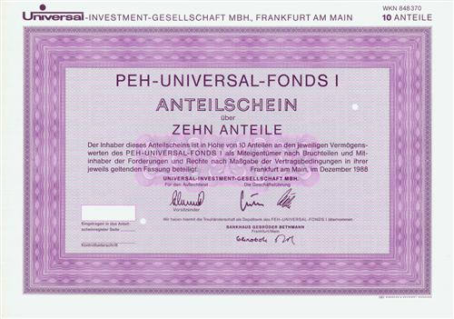 Universal-INVESTMENT-GESELLSCHAFT MBH