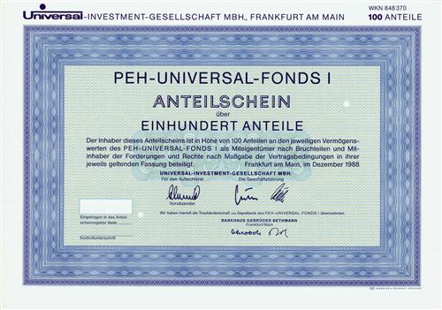 Universal-INVESTMENT-GESELLSCHAFT MBH