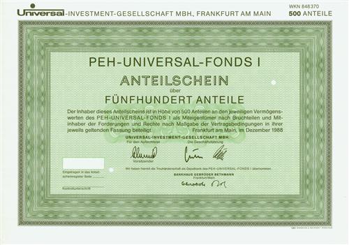 Universal-INVESTMENT-GESELLSCHAFT MBH